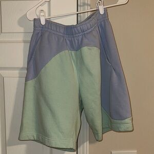 Nike Men's Shorts - Blue and Mint